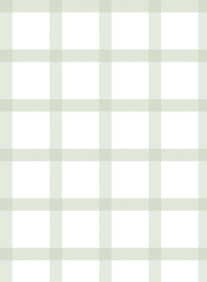 Off the Grid is minimalist wallpaper by Opposite Wall of a never ending grid paper pattern.